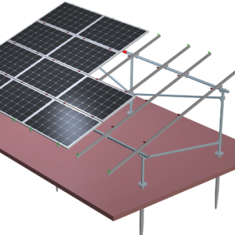 producent hybrydowych systemów solarnych ze stali aluminiowej
