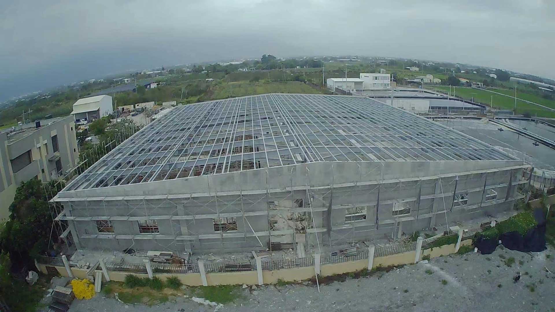 Projekt energii słonecznej symbiozy energii elektrycznej w pomieszczeniach rybołówstwa firmy Huge Energy